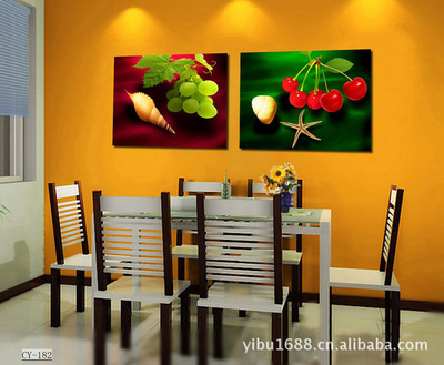 義烏易卜工藝品廠 高檔無框畫免費加盟，優質水果裝飾畫助力零售新篇章